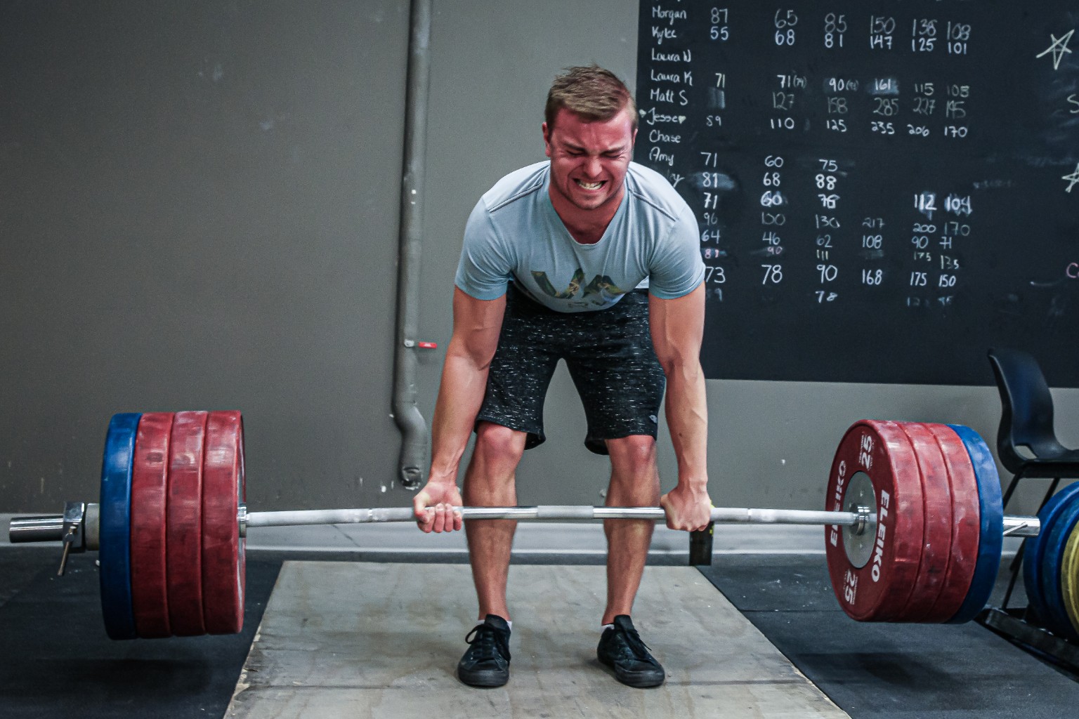 Strength training at Athletic EDG